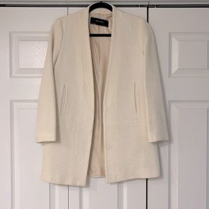 Zara ivory blazer